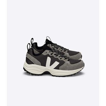 Veja VENTURI ALVEOMESH Men's Running Shoes Black/Grey | CA 181FDN